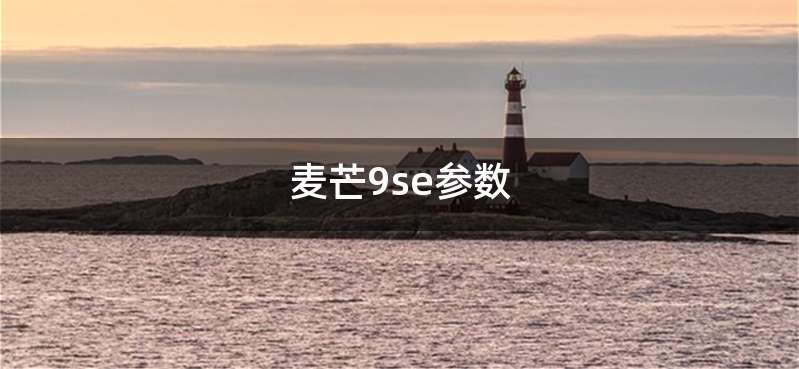 麦芒9se参数