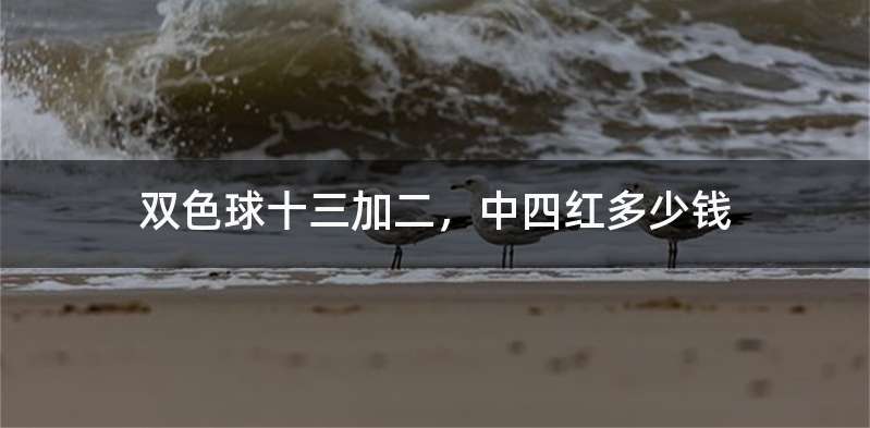 双色球十三加二，中四红多少钱