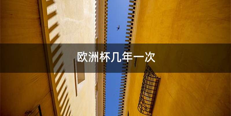 欧洲杯几年一次