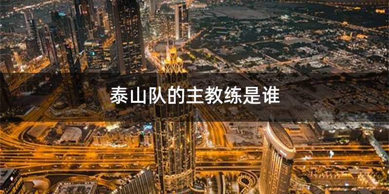 泰山队的主教练是谁