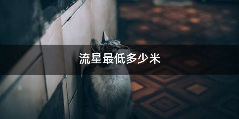 流星最低多少米