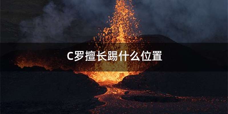 C罗擅长踢什么位置