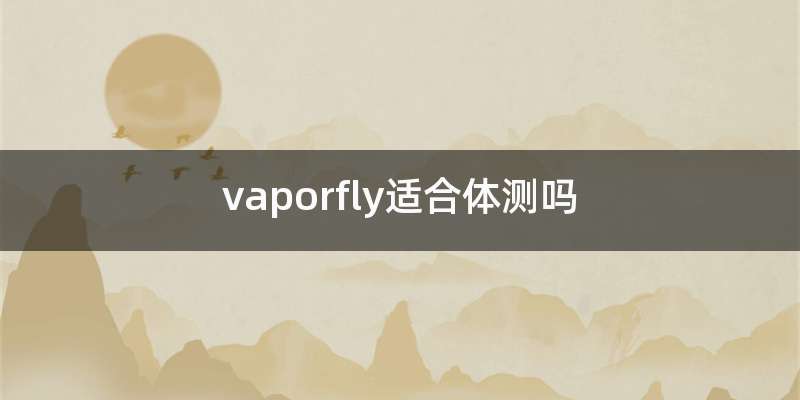 vaporfly适合体测吗
