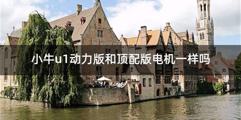 小牛u1动力版和顶配版电机一样吗