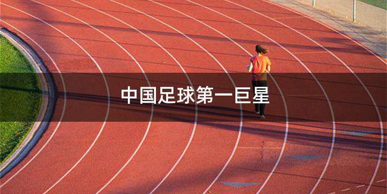 中国足球第一巨星