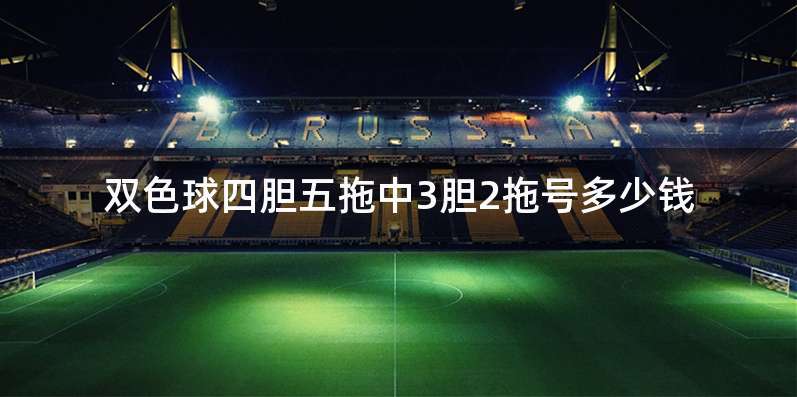 双色球四胆五拖中3胆2拖号多少钱