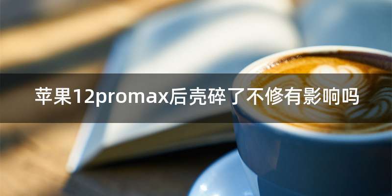 苹果12promax后壳碎了不修有影响吗