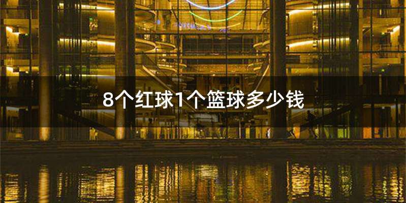 8个红球1个篮球多少钱