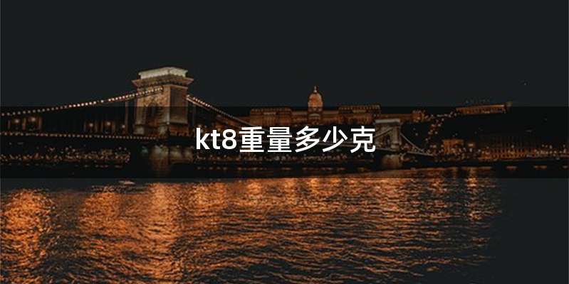 kt8重量多少克