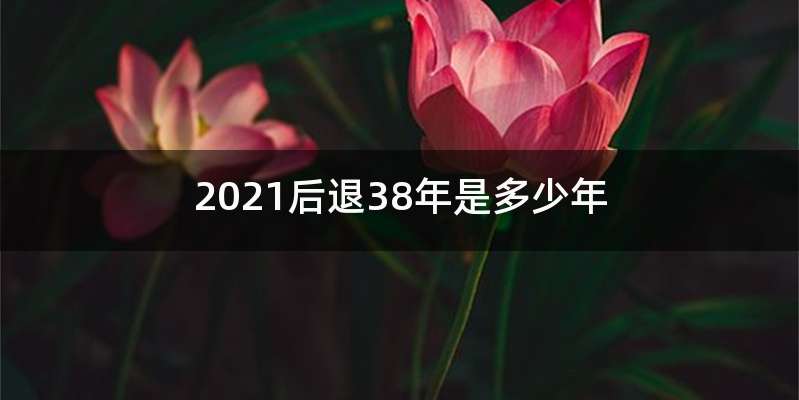 2021后退38年是多少年