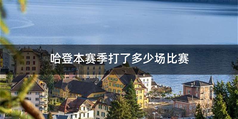 哈登本赛季打了多少场比赛
