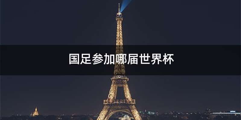 国足参加哪届世界杯