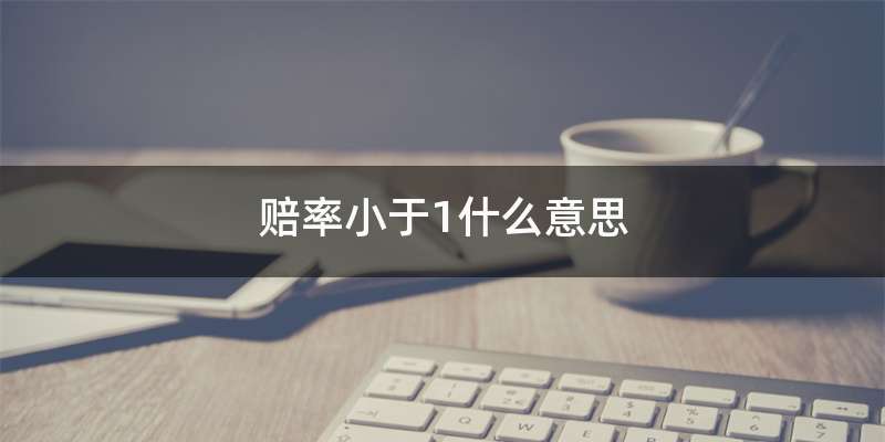 赔率小于1什么意思