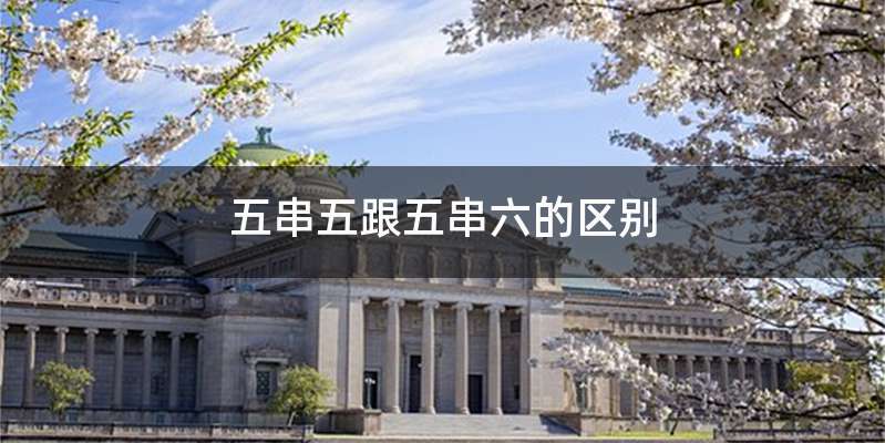 五串五跟五串六的区别