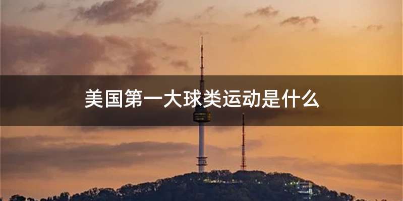 美国第一大球类运动是什么
