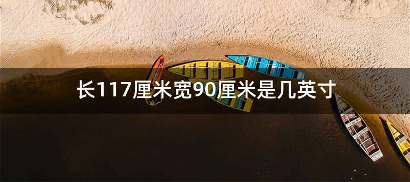 长117厘米宽90厘米是几英寸