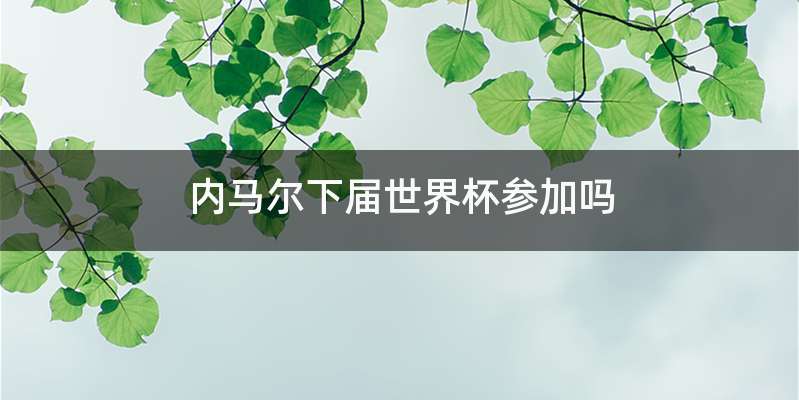 内马尔下届世界杯参加吗