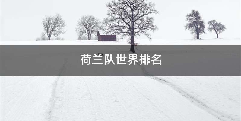 荷兰队世界排名