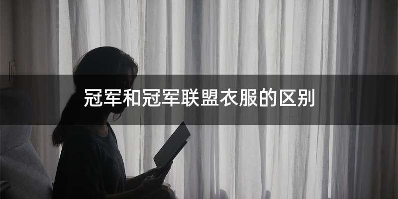 冠军和冠军联盟衣服的区别