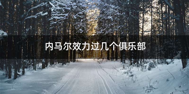 内马尔效力过几个俱乐部