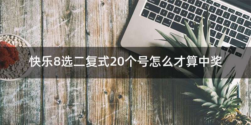快乐8选二复式20个号怎么才算中奖