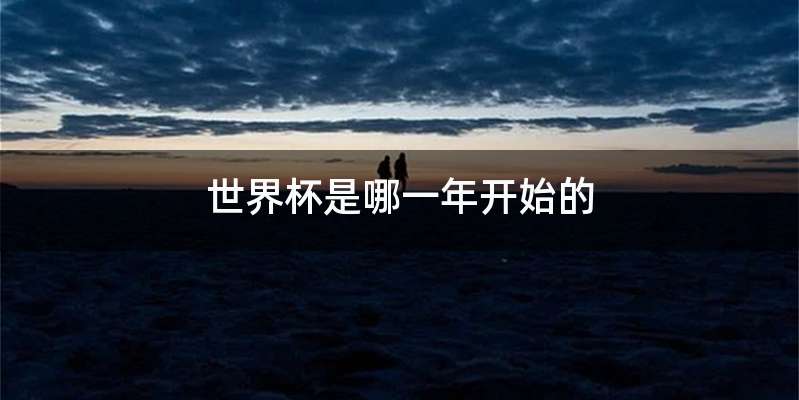 世界杯是哪一年开始的