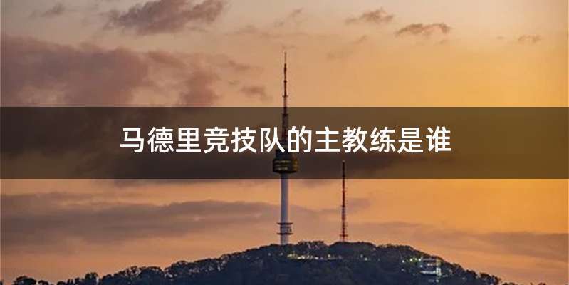 马德里竞技队的主教练是谁