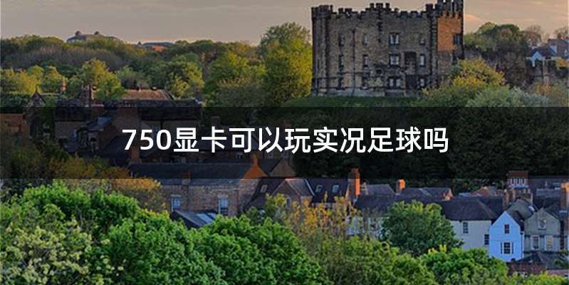 750显卡可以玩实况足球吗