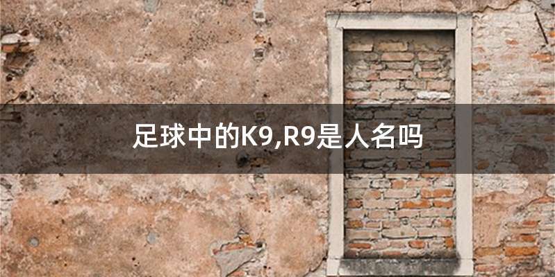 足球中的K9,R9是人名吗