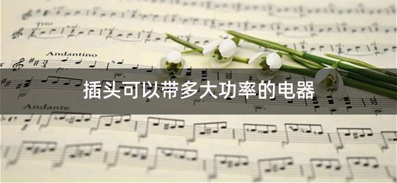 插头可以带多大功率的电器