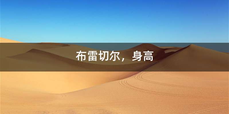 布雷切尔，身高