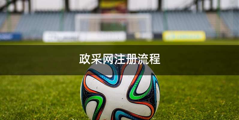 政采网注册流程