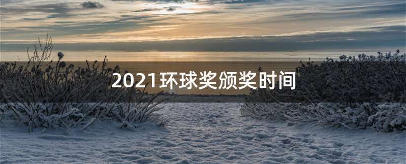 2021环球奖颁奖时间