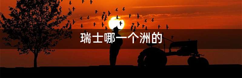 瑞士哪一个洲的