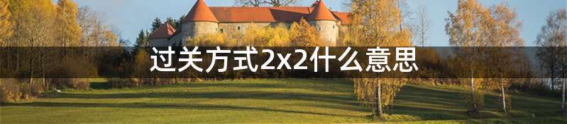 过关方式2x2什么意思