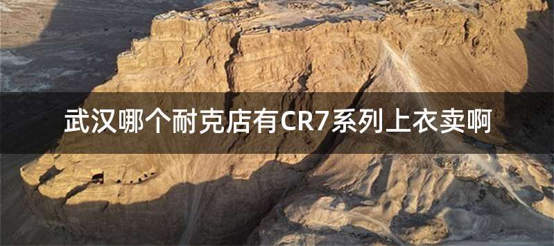 武汉哪个耐克店有CR7系列上衣卖啊
