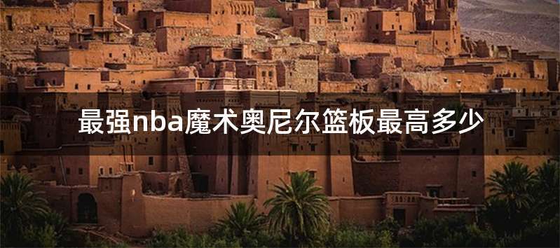 最强nba魔术奥尼尔篮板最高多少