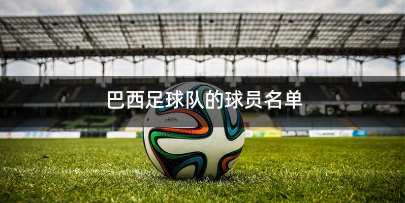 巴西足球队的球员名单