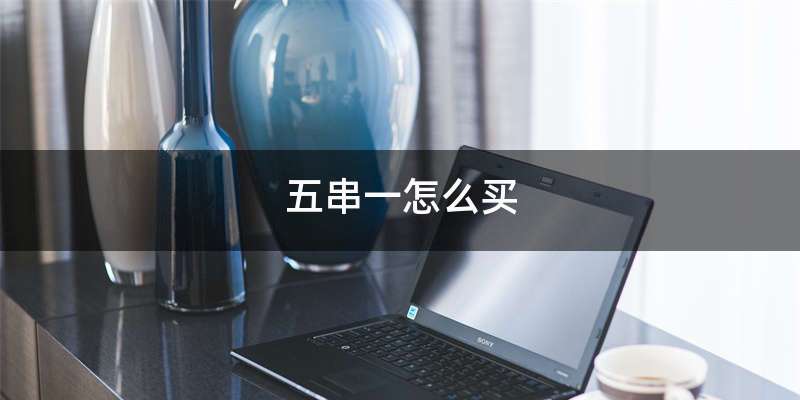 五串一怎么买