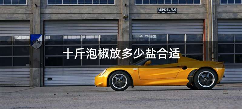 十斤泡椒放多少盐合适