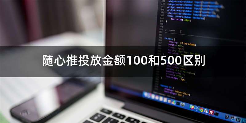 随心推投放金额100和500区别