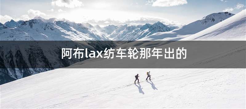 阿布lax纺车轮那年出的