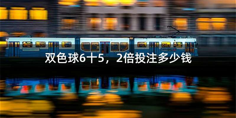 双色球6十5,2倍投注多少钱