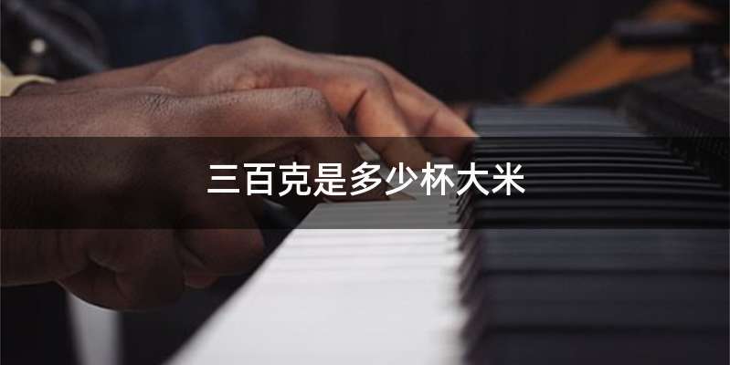 三百克是多少杯大米