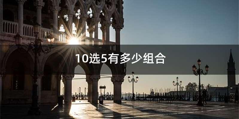 10选5有多少组合