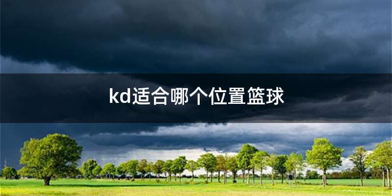 kd适合哪个位置篮球