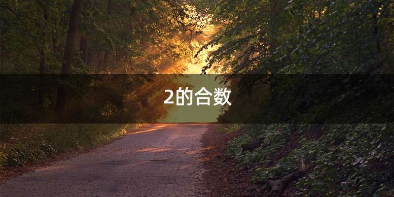 2的合数