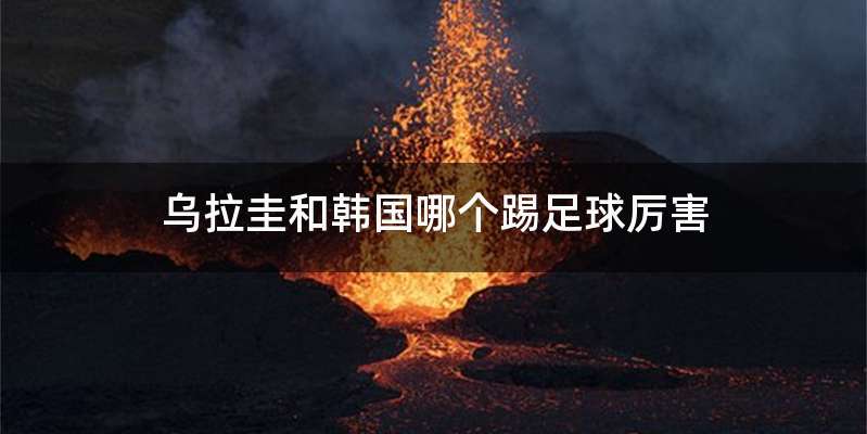 乌拉圭和韩国哪个踢足球厉害