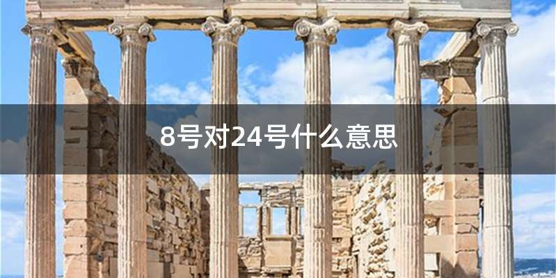 8号对24号什么意思