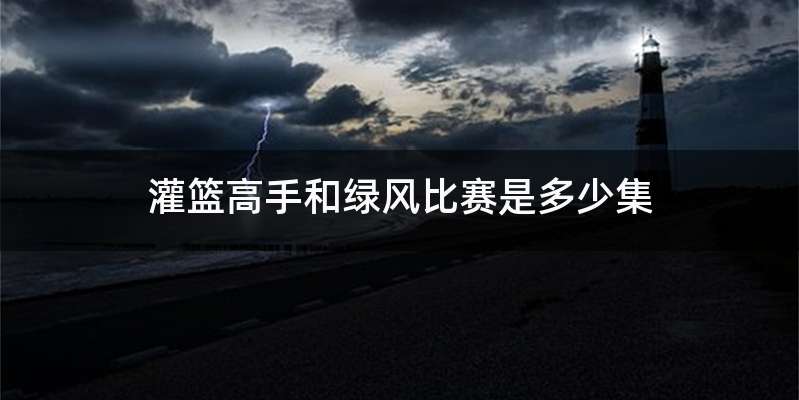 灌篮高手和绿风比赛是多少集